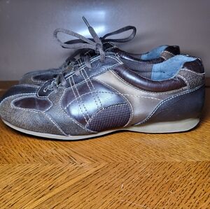 MUDD, Vintage Late 90s, Women's Brown Leather Casual Shoes **Sz 9W